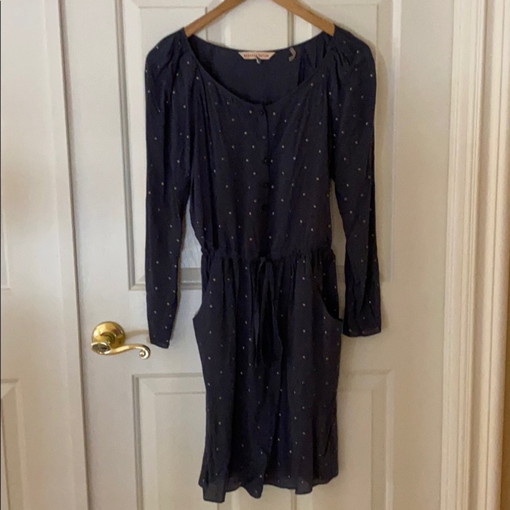 Rebecca Taylor L/S dress with pockets size 0